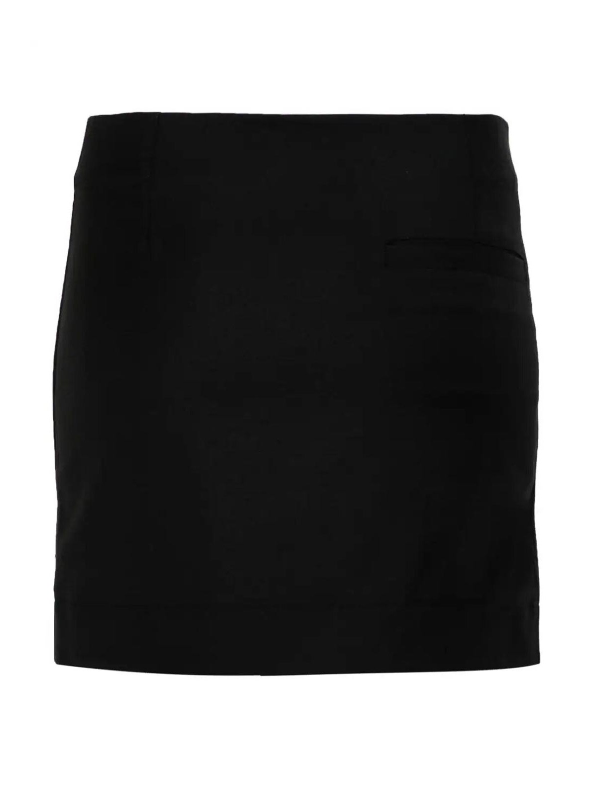 Shop Loulou Studio Wool Mini Skirt In Black