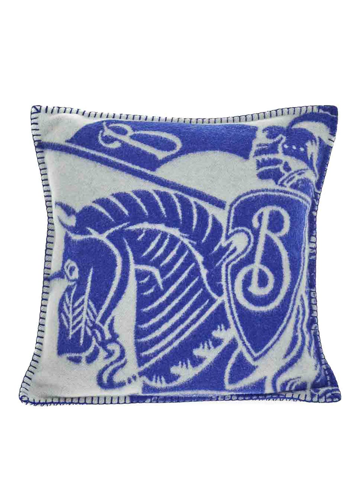 Burberry Vintage check pillow - Blue - Women|8079281 | thebs.com