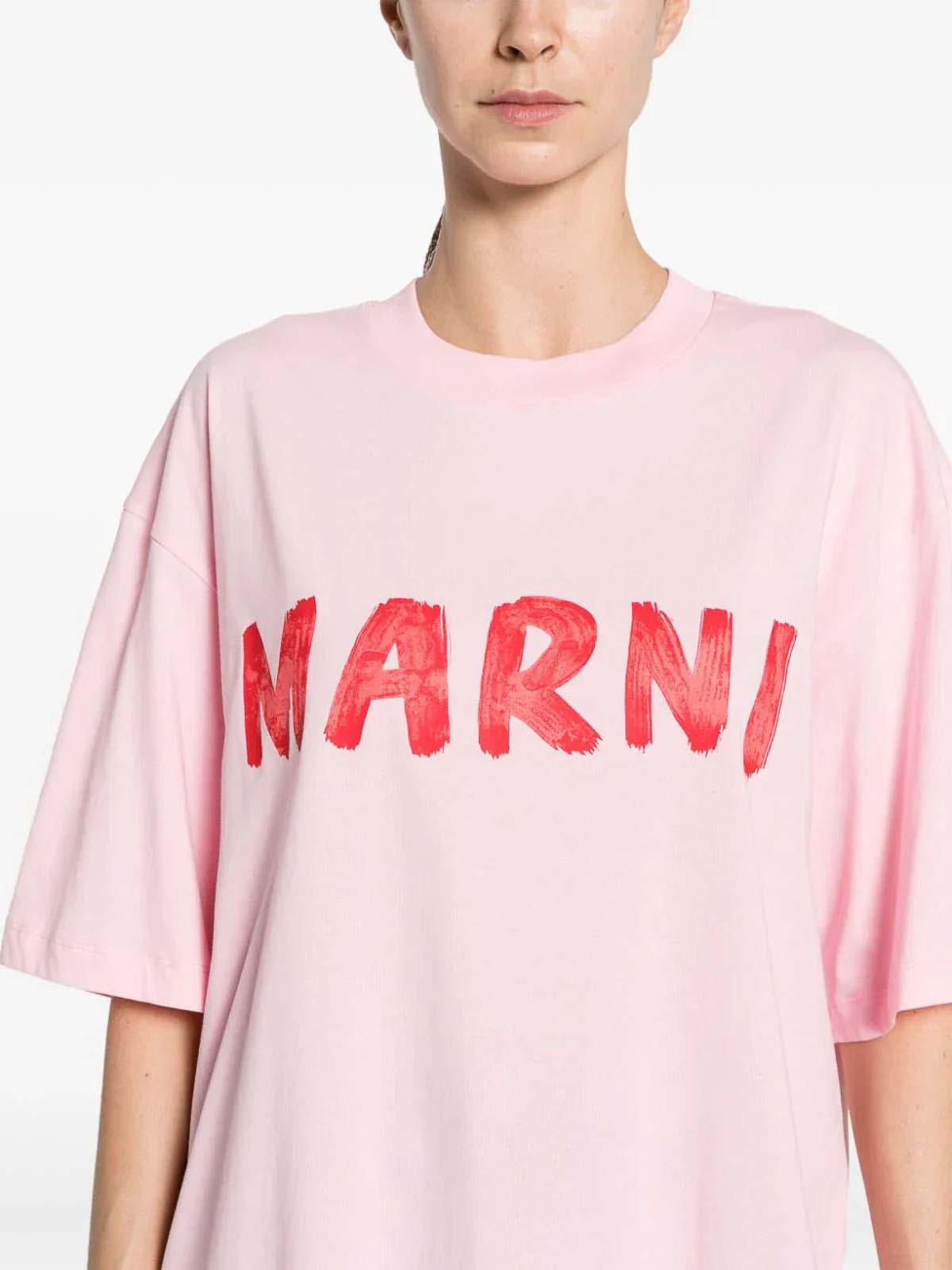 MARNI マルニ Tシャツ・カットソー ピンク 2108425E0283 Yahoo!オークション - MARNI Tシャツ・カットソー レディース