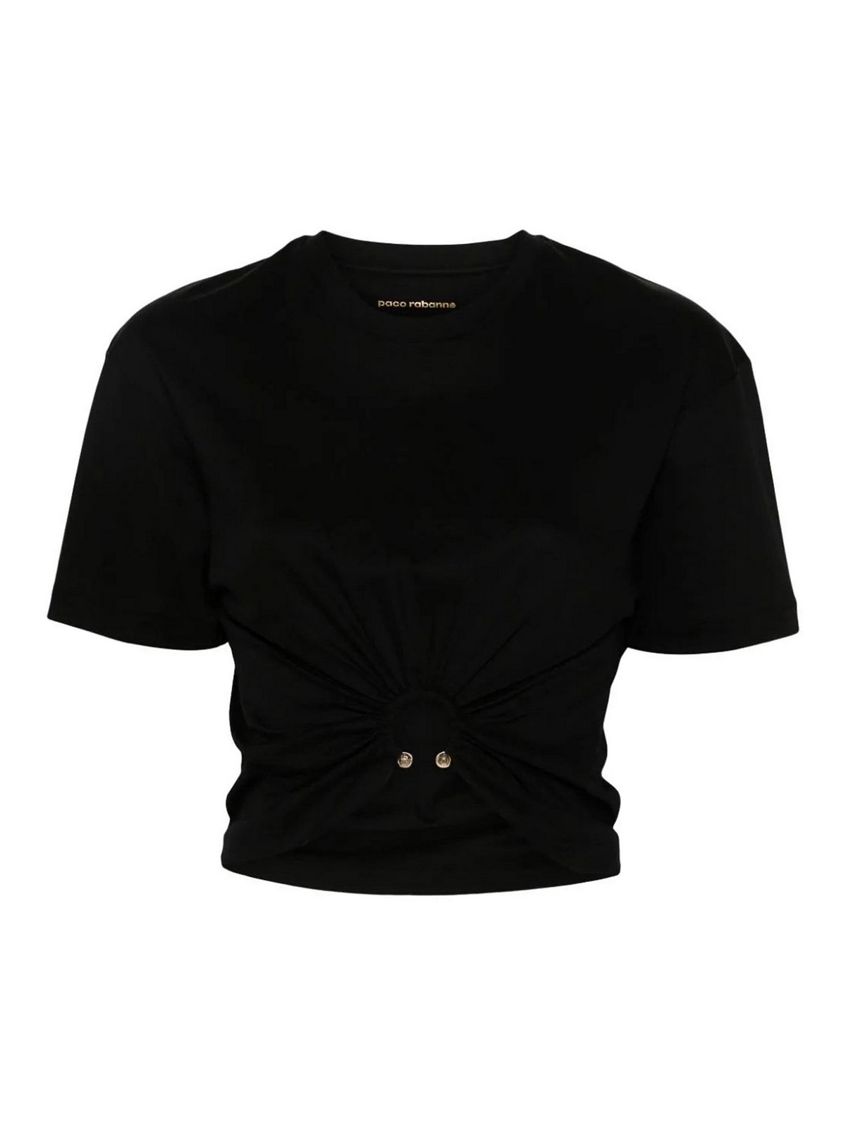 Shop Rabanne Camiseta - Negro In Black