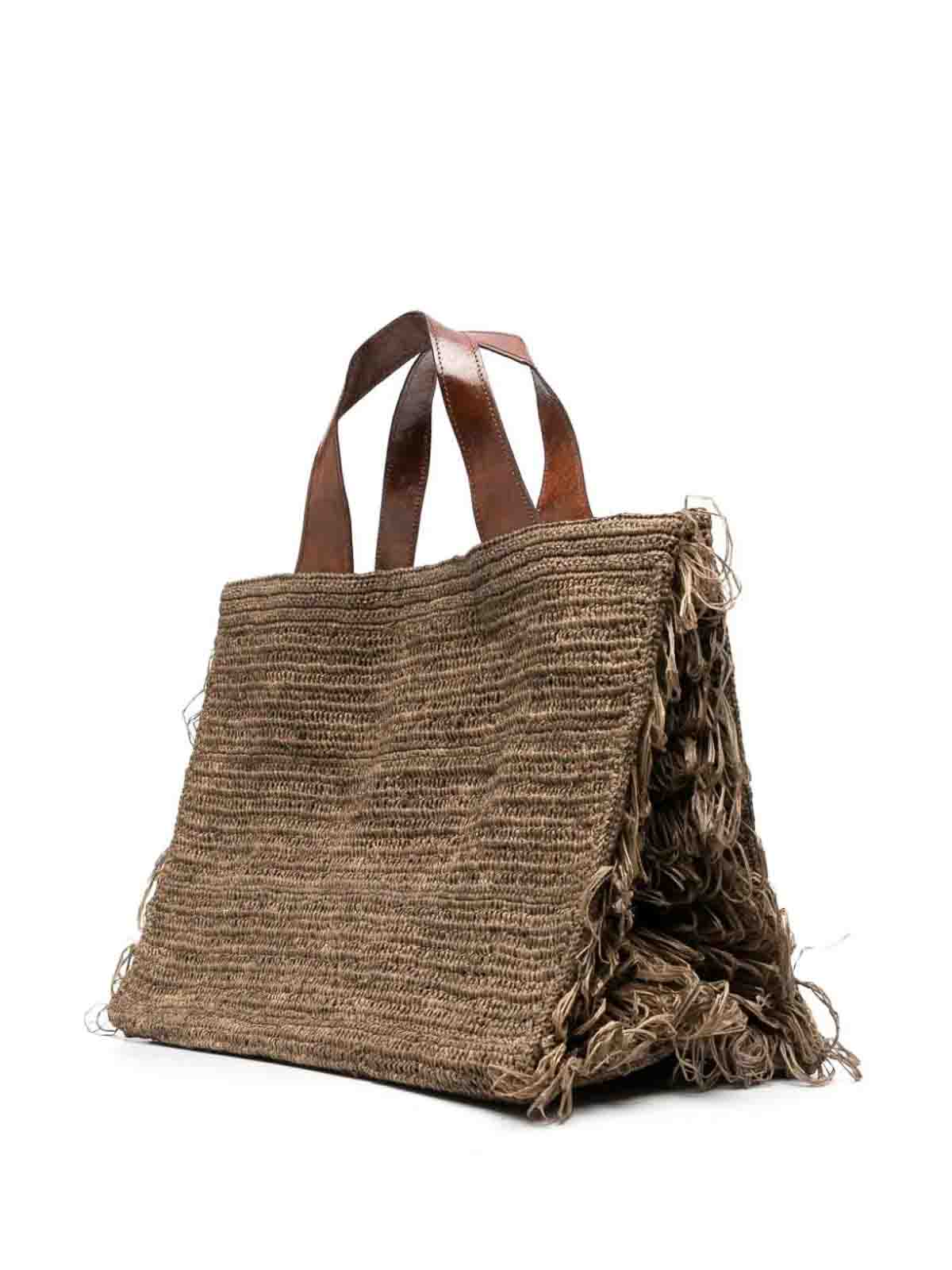 トートバッグ IBELIV SS25 ONJA BAG (ONJA DARK) Ibeliv onja bag - Brown - Women | ONJADKTEADARK | thebs.com