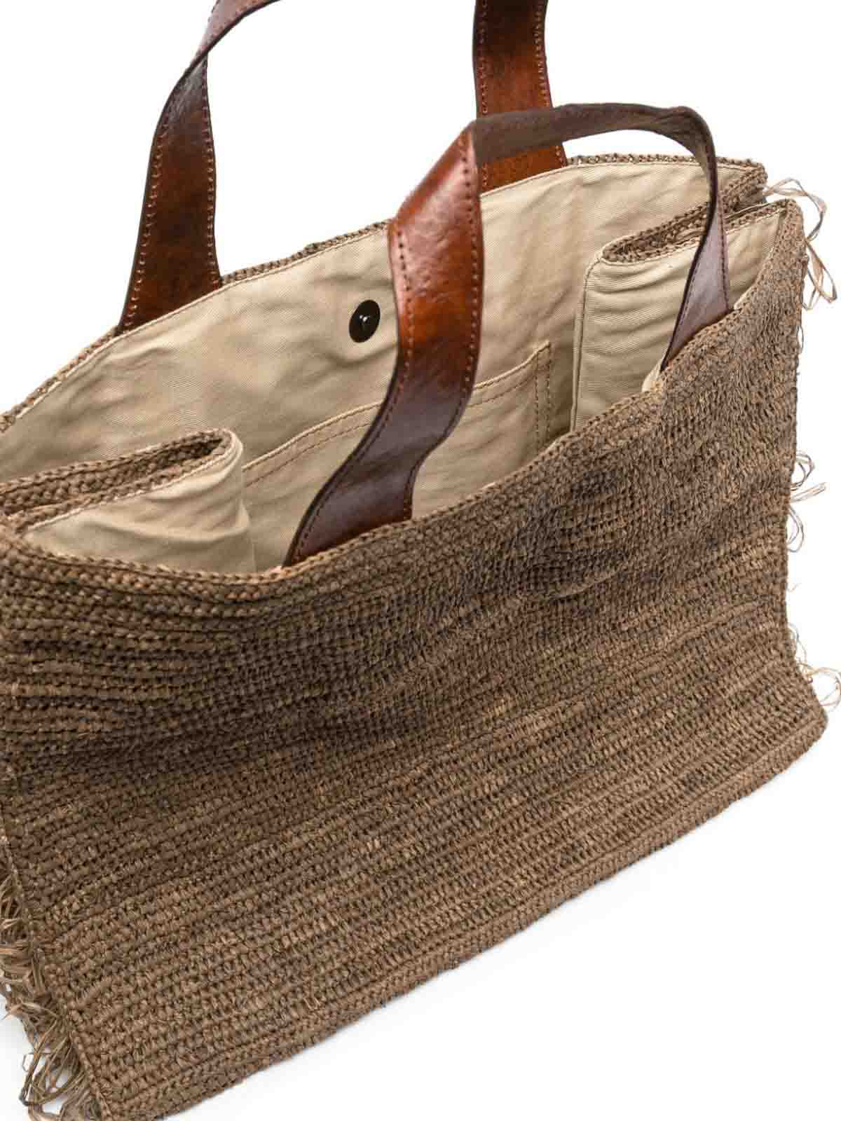 トートバッグ IBELIV SS25 ONJA BAG (ONJA DARK) Ibeliv onja bag - Brown - Women | ONJADKTEADARK | thebs.com