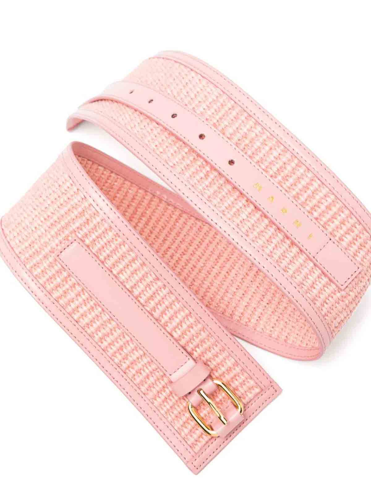 Shop Marni Cinturón - Rosado In Pink