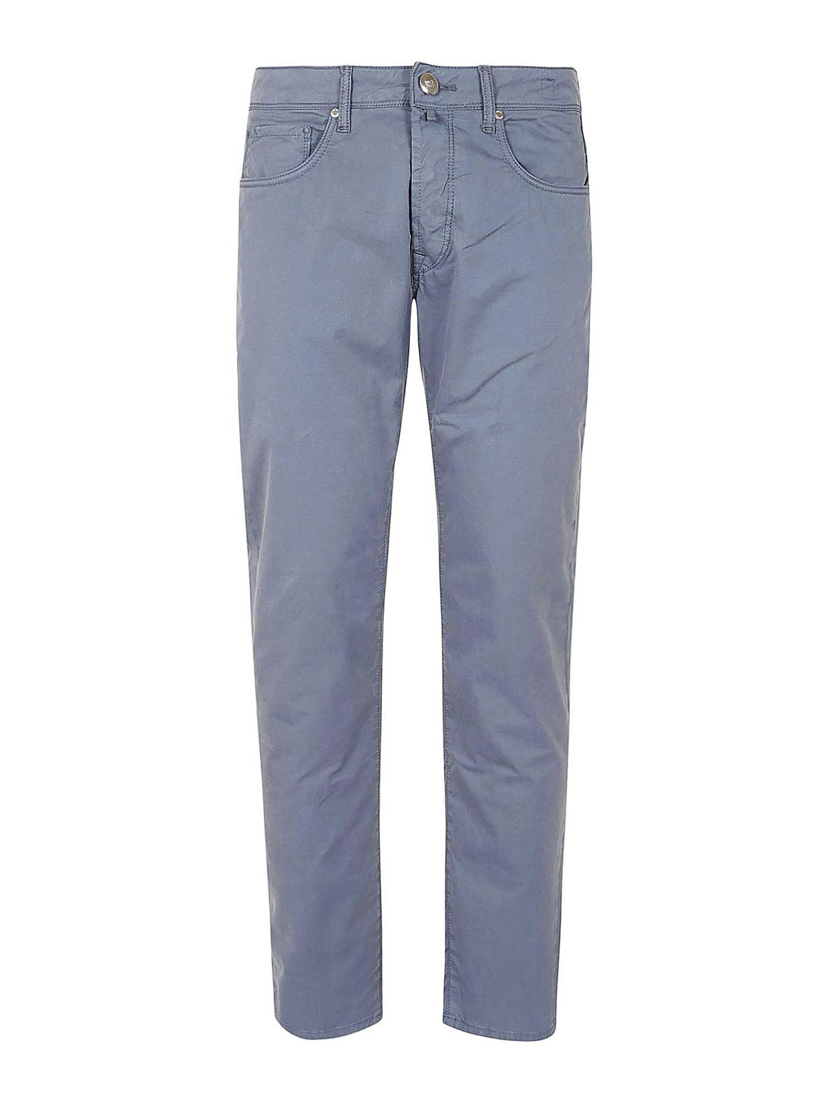 Incotex Blue Division Casual Trousers In Blue