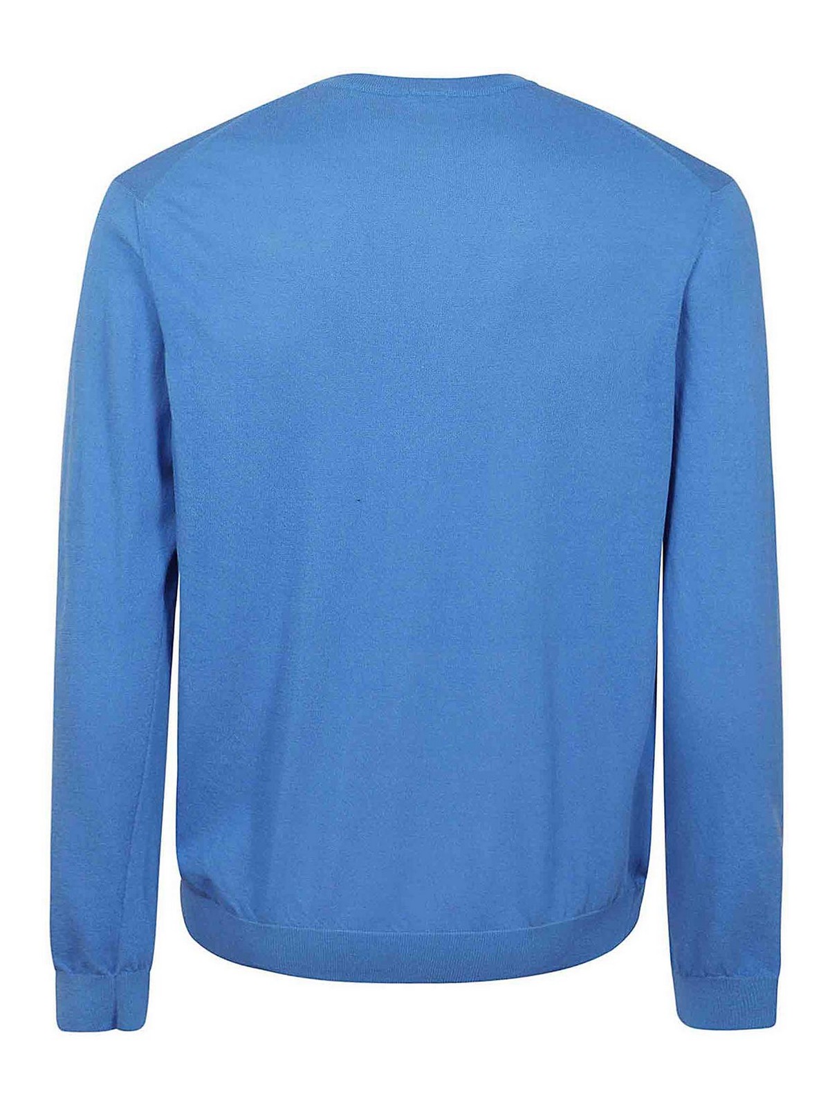 Shop Malo Crewneck Sweater In Light Blue