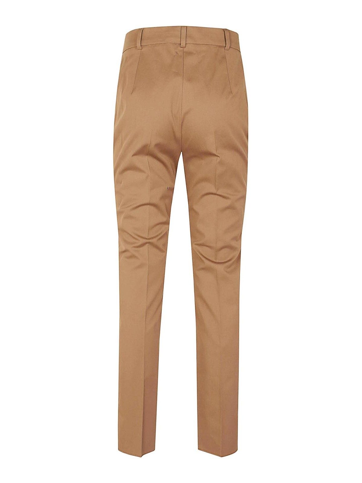 Shop Max Mara Casual Pants In Brown