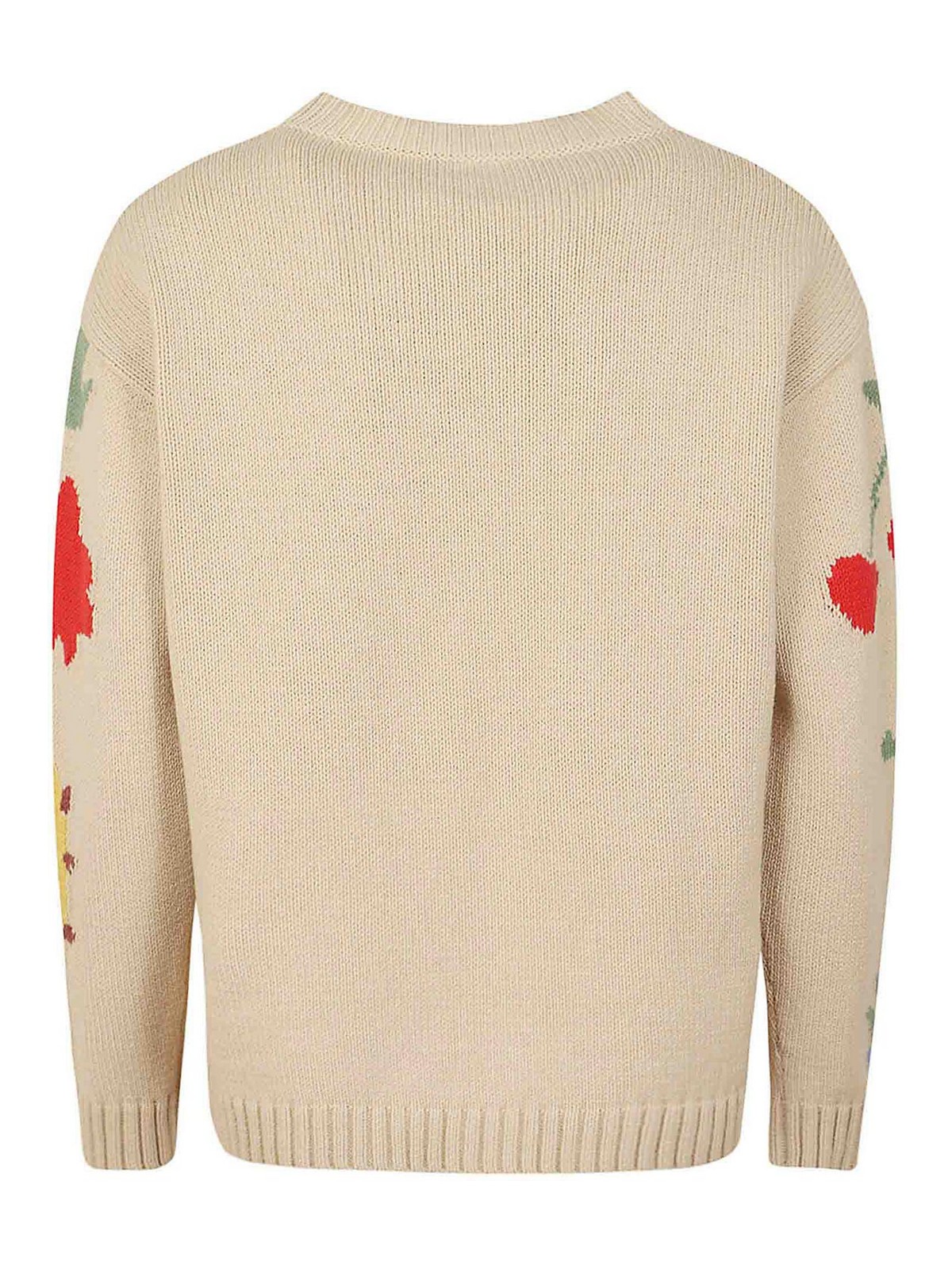 Shop Weekend Max Mara Iconic Blend Sweater In Beige