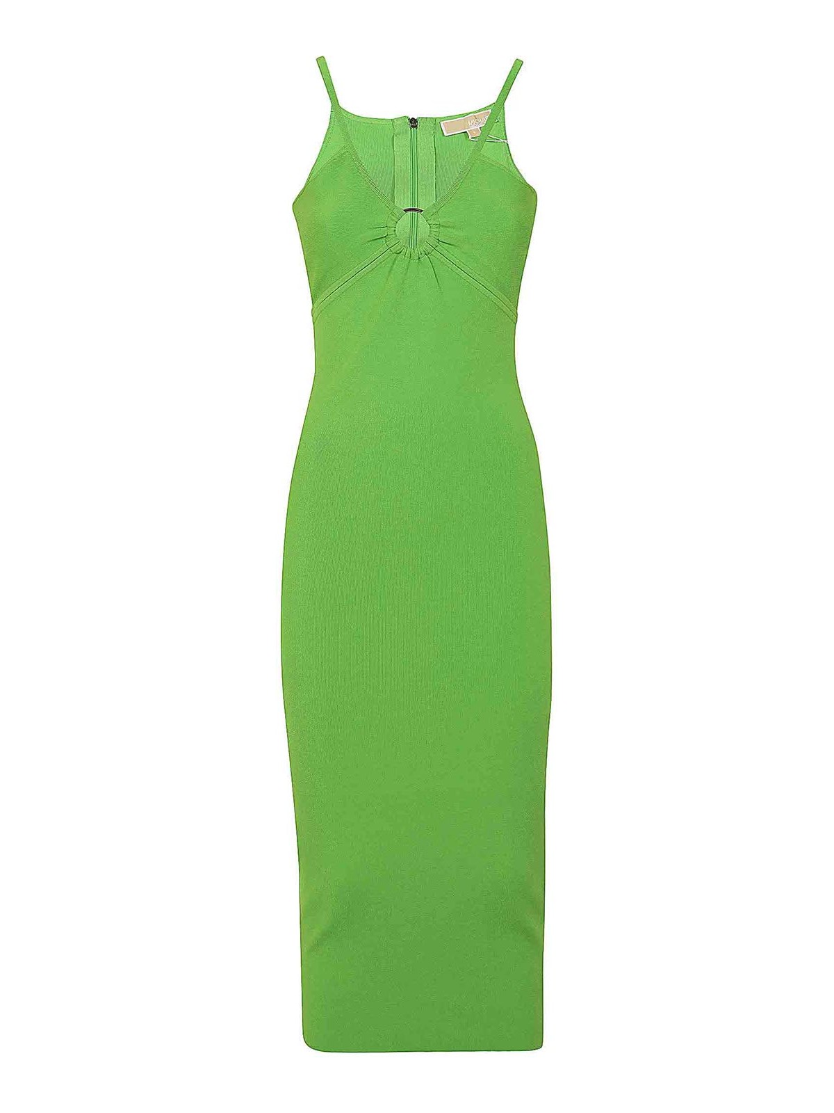 Shop Michael Kors Midi Dress In Green