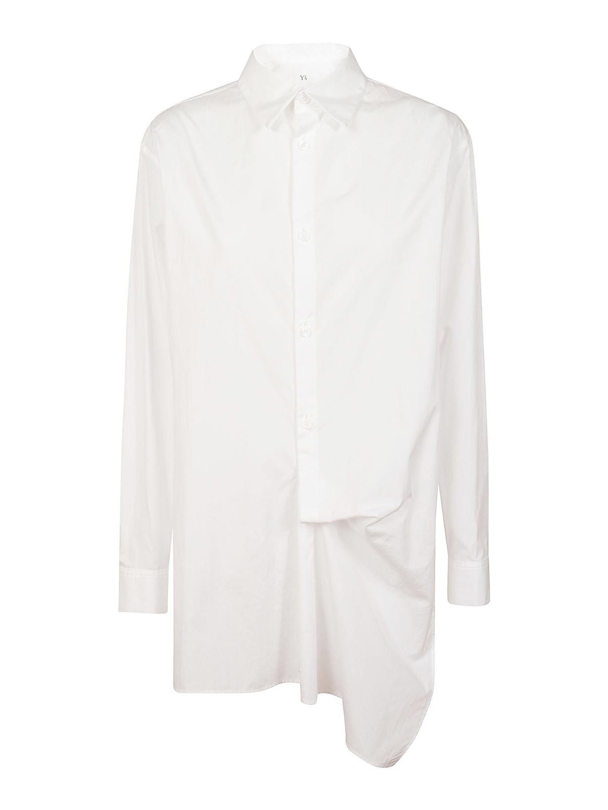 Shop Yohji Yamamoto Camisa - Blanco In White