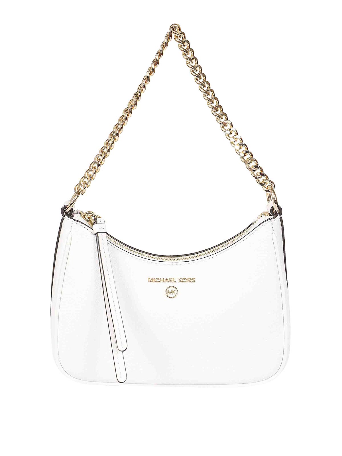 Michael Kors Leather Bag In White
