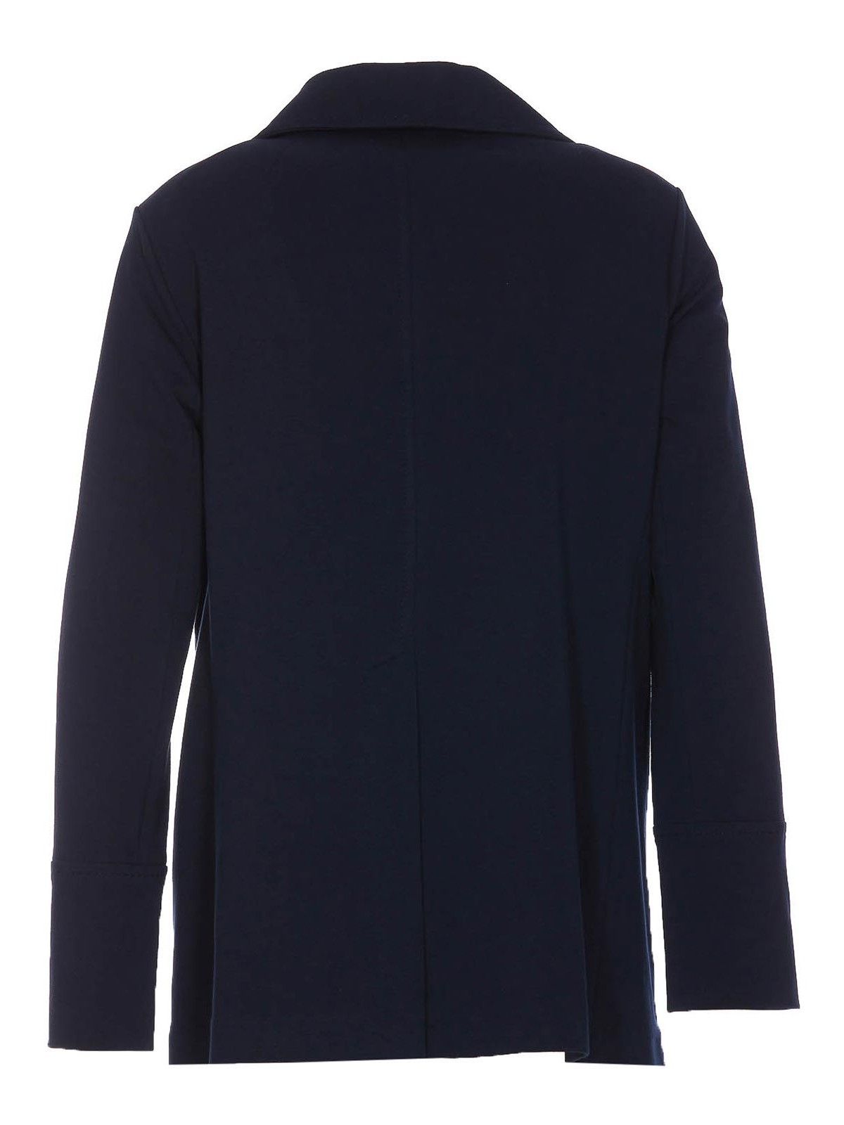 Shop Circolo 1901 Double Breasted Jacket In Blue