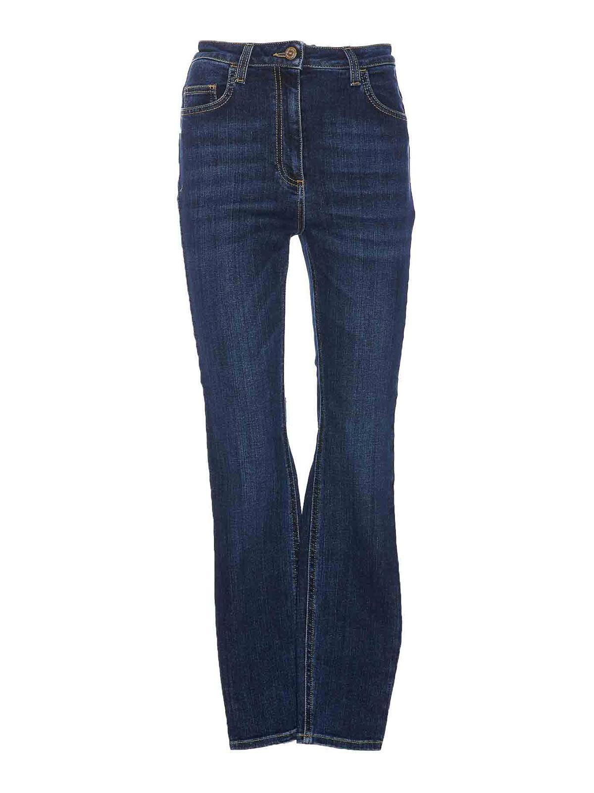 Shop Elisabetta Franchi Jeans In Blue