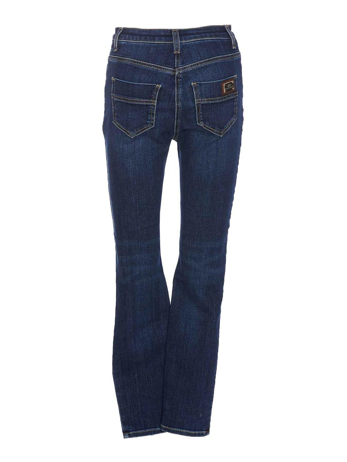 Shop Elisabetta Franchi Jeans In Blue