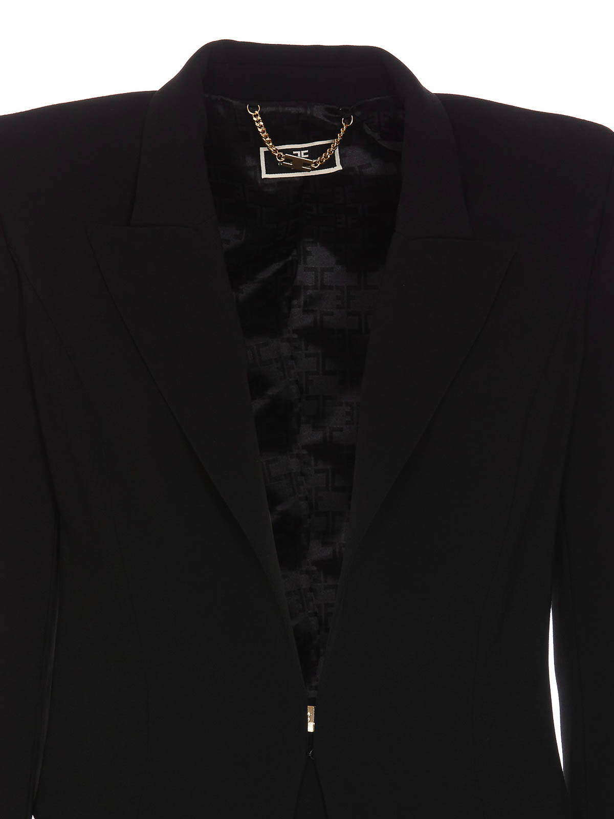 Shop Elisabetta Franchi Tailleur Suit In Black
