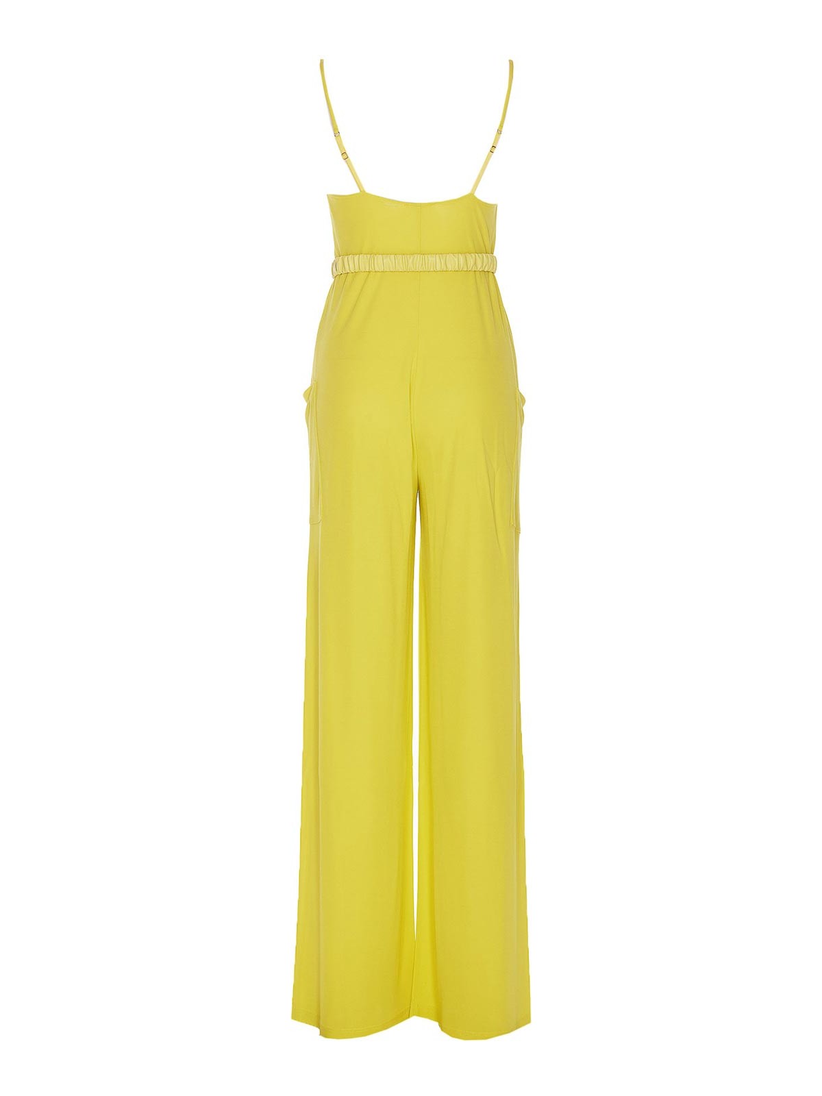 オールインワン・サロペット ELISABETTA FRANCHI Woman Jumpsuits Yellow Cream TU029 360 Elisabetta Franchi Jumpsuit - Yellow - Women | TU02242E2271