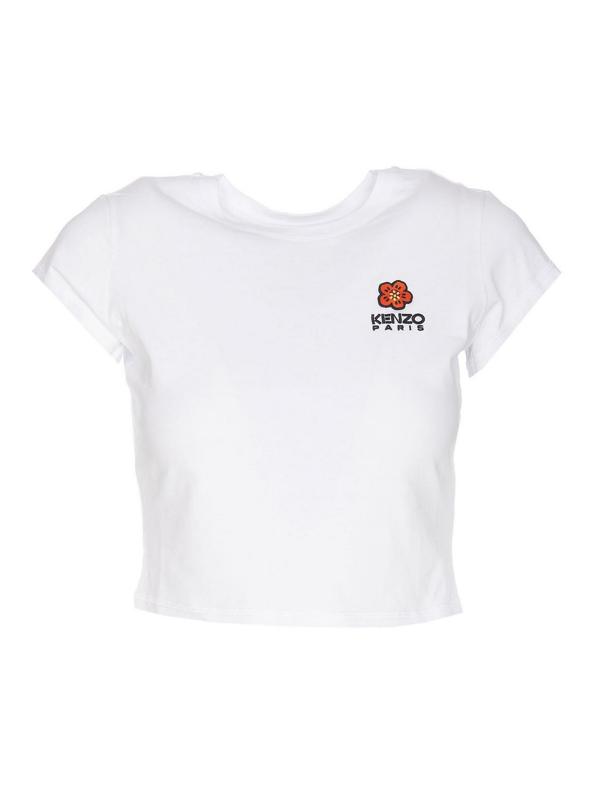 Kenzo Boke Crest Baby T-shirt In White