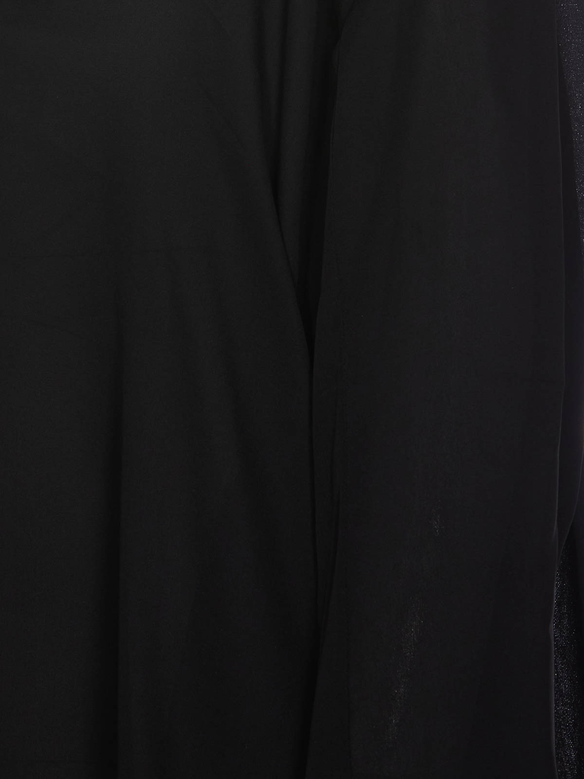 Shop Khaite Brom Shirt Dress In Black