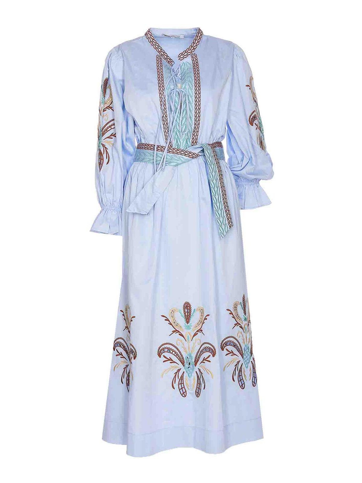 Shop Lug Von Siga Florence Dress In Blue