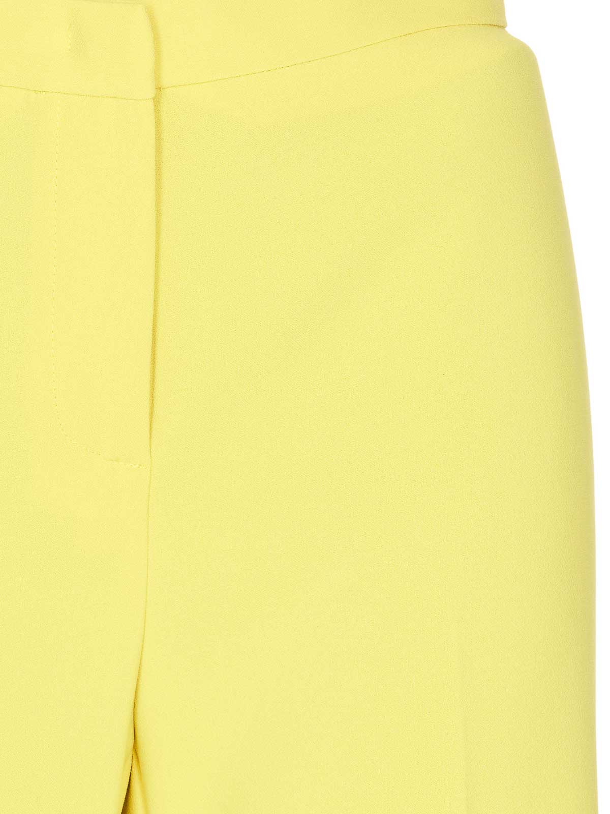 Shop Pinko Shorts - Hulka In Yellow