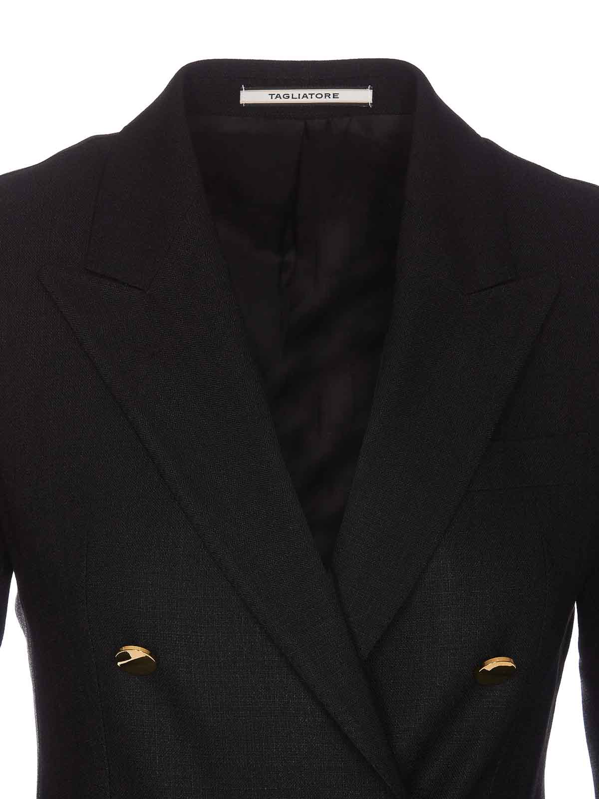 Shop Tagliatore Parigi Jacket In Black