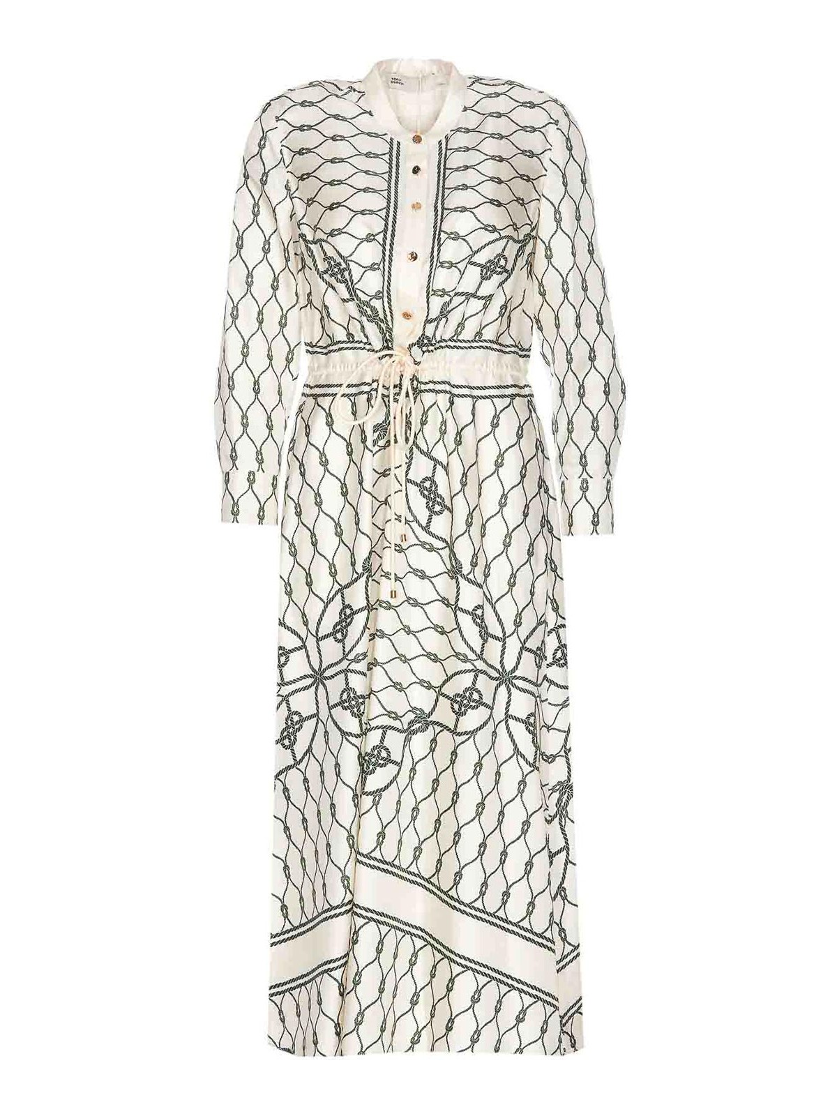 Tory Burch Shirt Dress - Green - Women|159136300 | thebs.com Tory Burch Shirt Dress - Green - Women|159136300 | thebs.com
