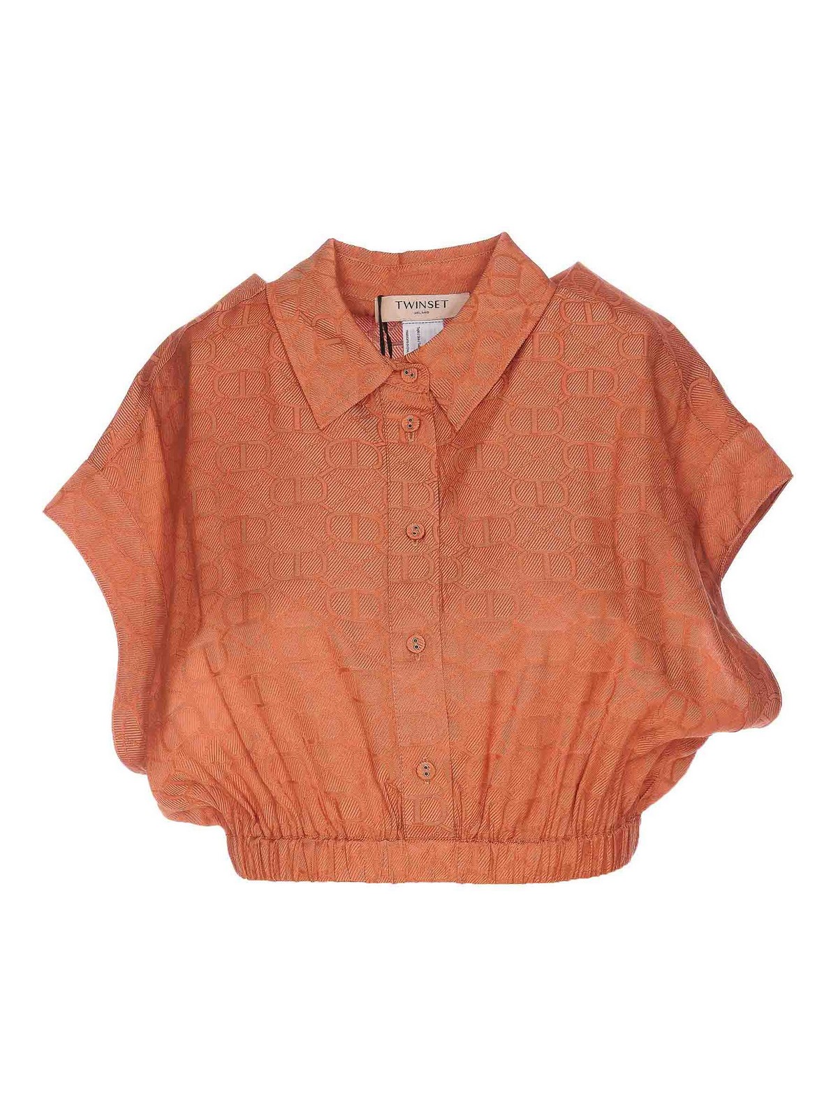 Twinset Canyon Shirt In Orange