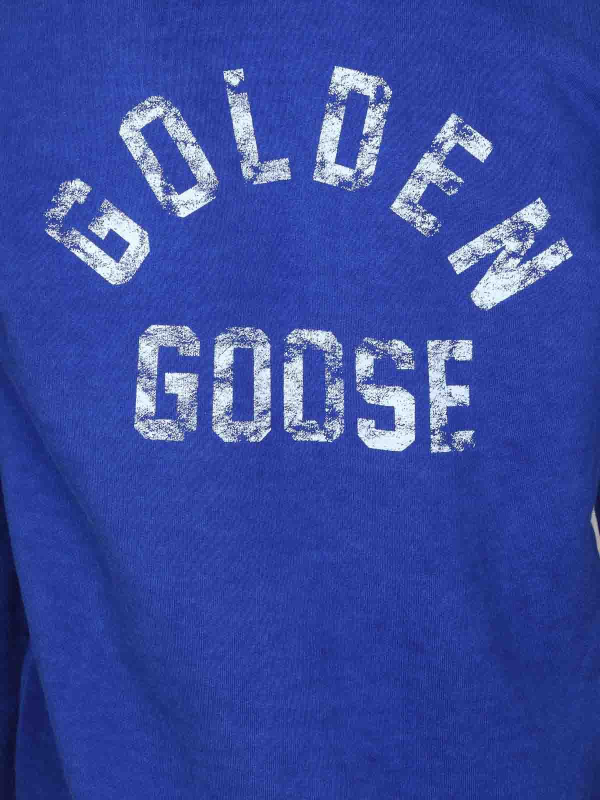 Shop Golden Goose Sudadera - Azul In Blue