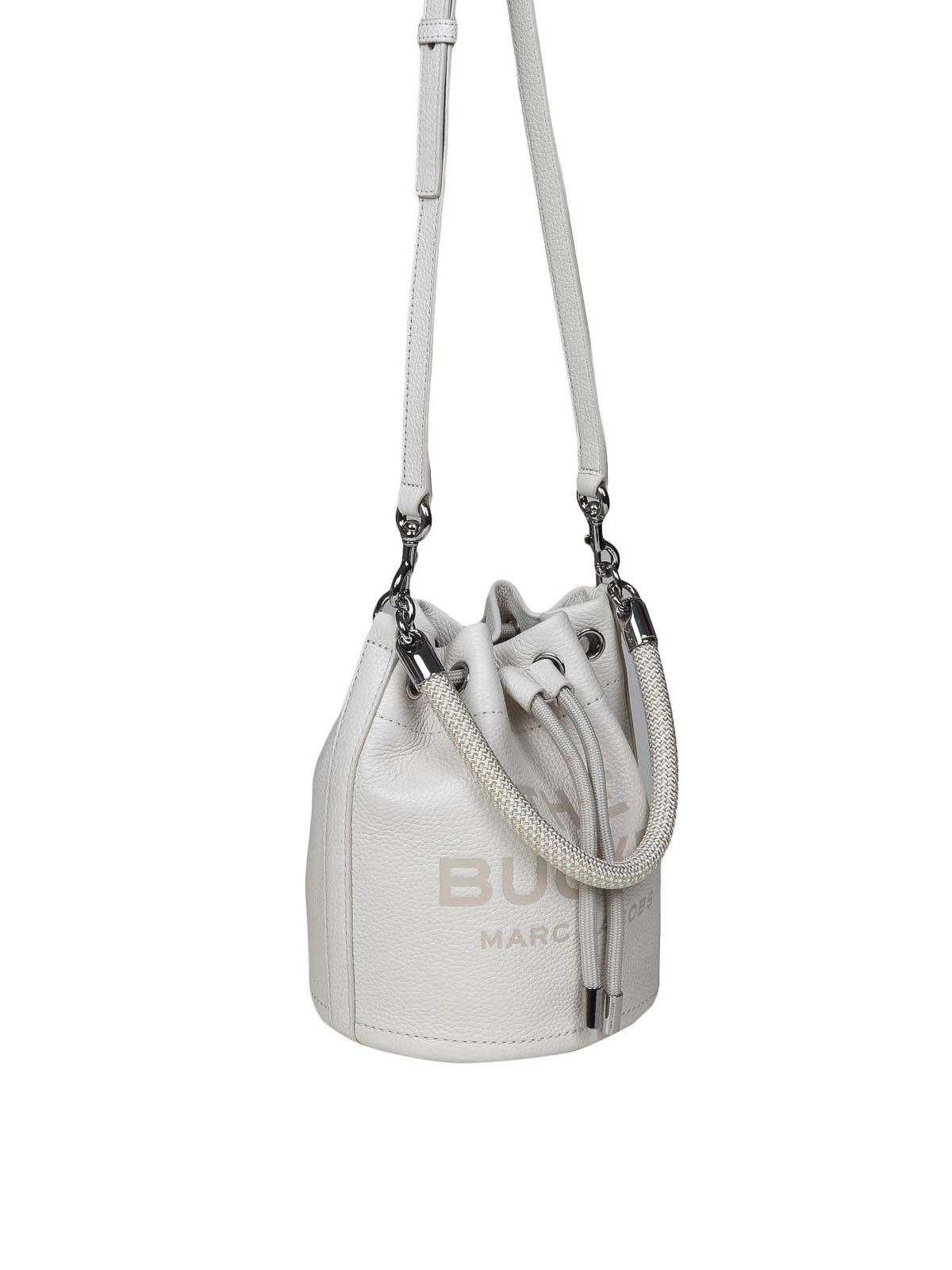 Marc Jacobs the bucket in white leather H652L01PF22140COTTON