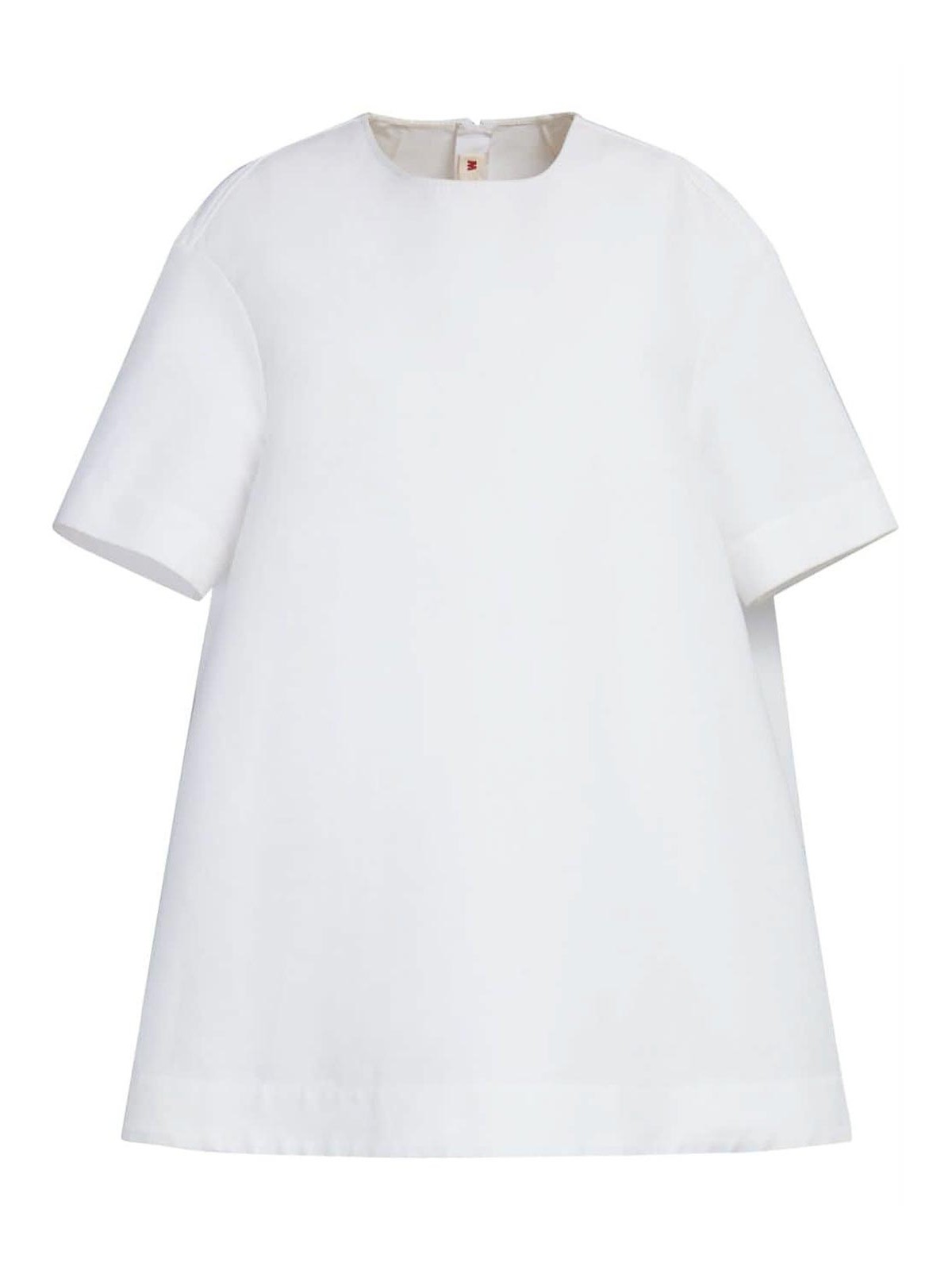 Shop Marni Vestido Corto - Blanco In White