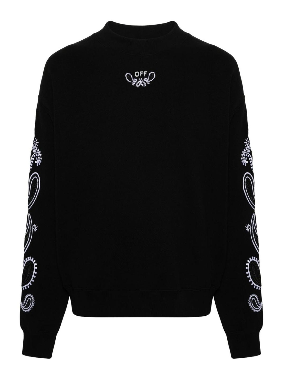 Shop Off-white Bandana Arrow Sweatshirt In Black