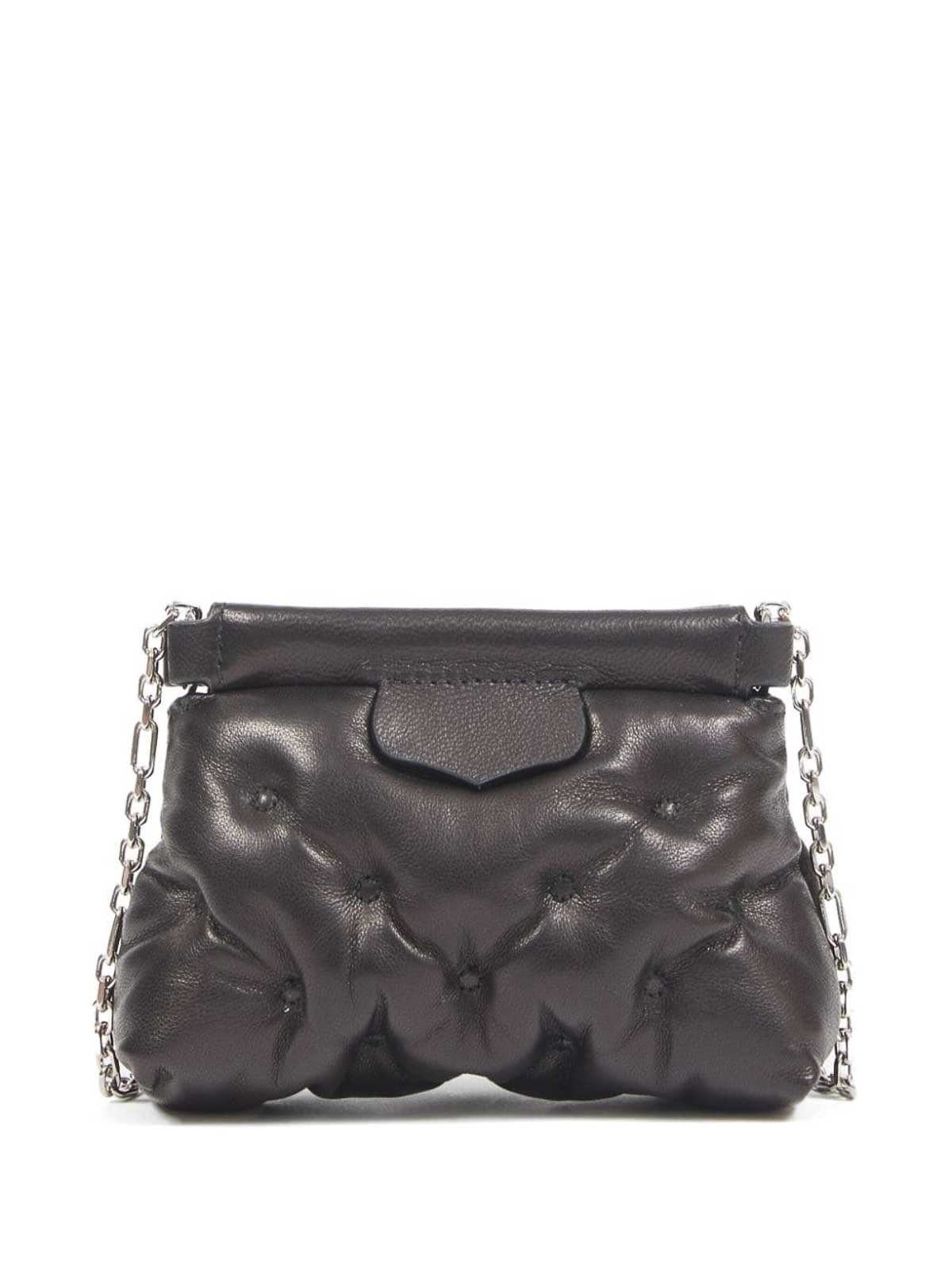 Shop Maison Margiela Glam Slam Classique Mini Bag In Black