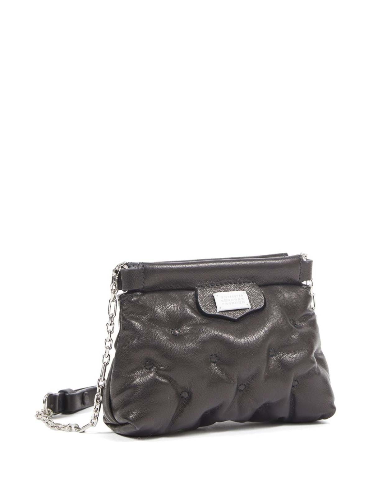 Shop Maison Margiela Glam Slam Classique Mini Bag In Black