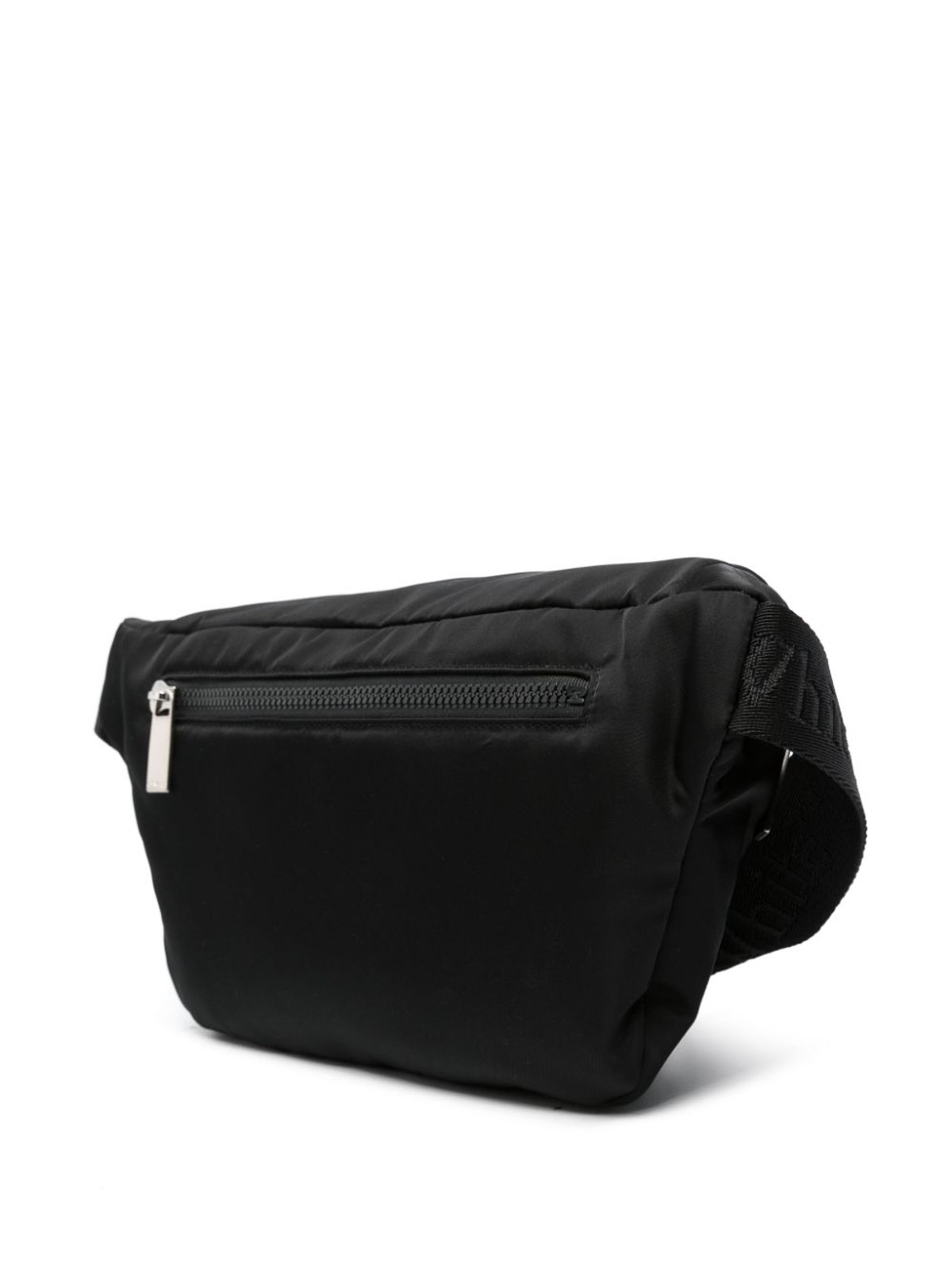 Shop Off-white Logo-print Belt Bag In Black