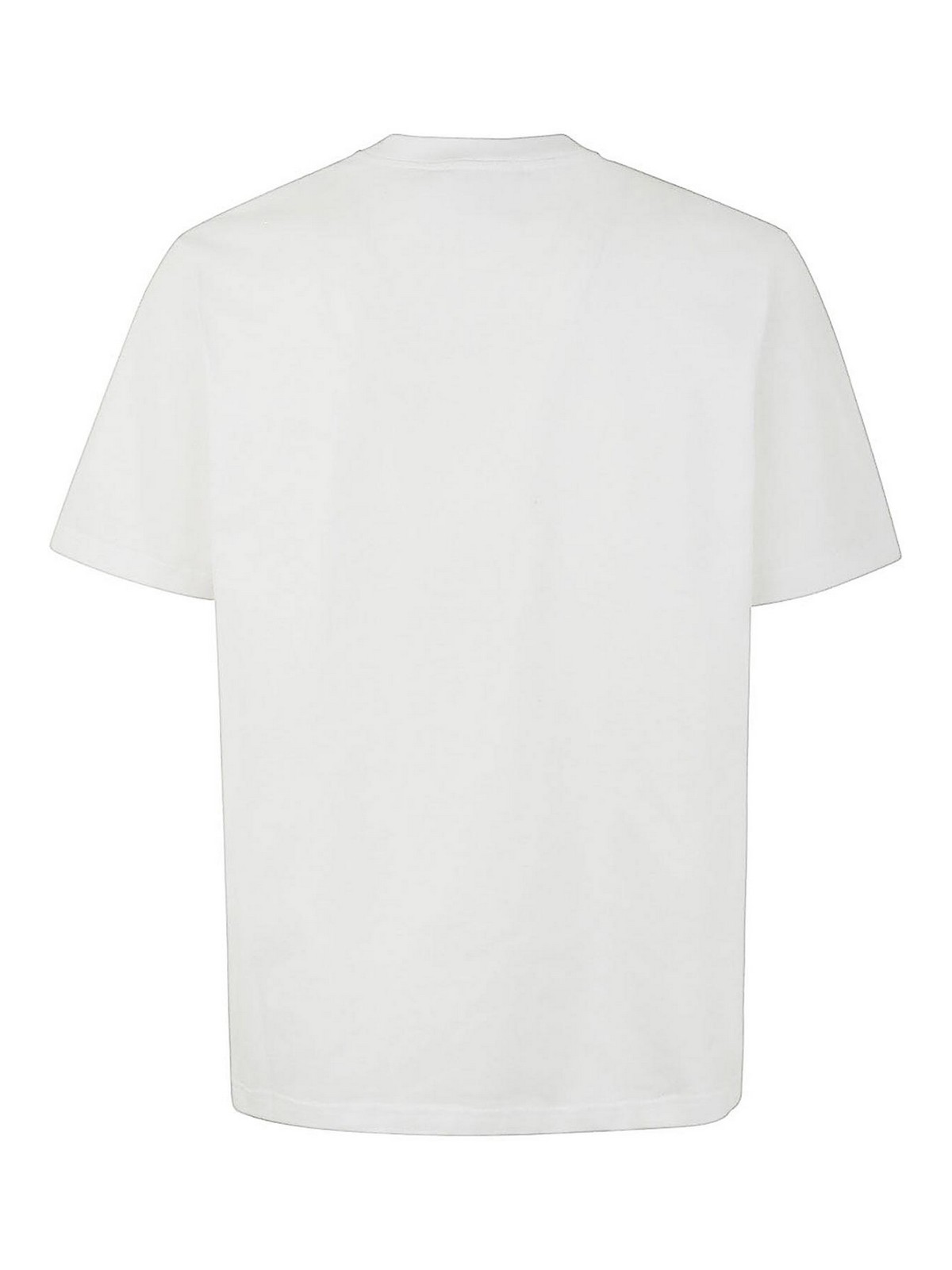 Shop Casablanca Printed T-shirt In White