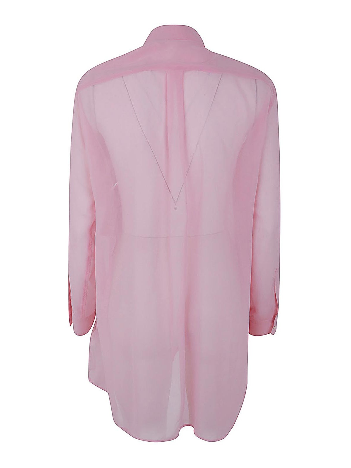 Shop Comme Des Garçons Camisa - Rosado In Pink