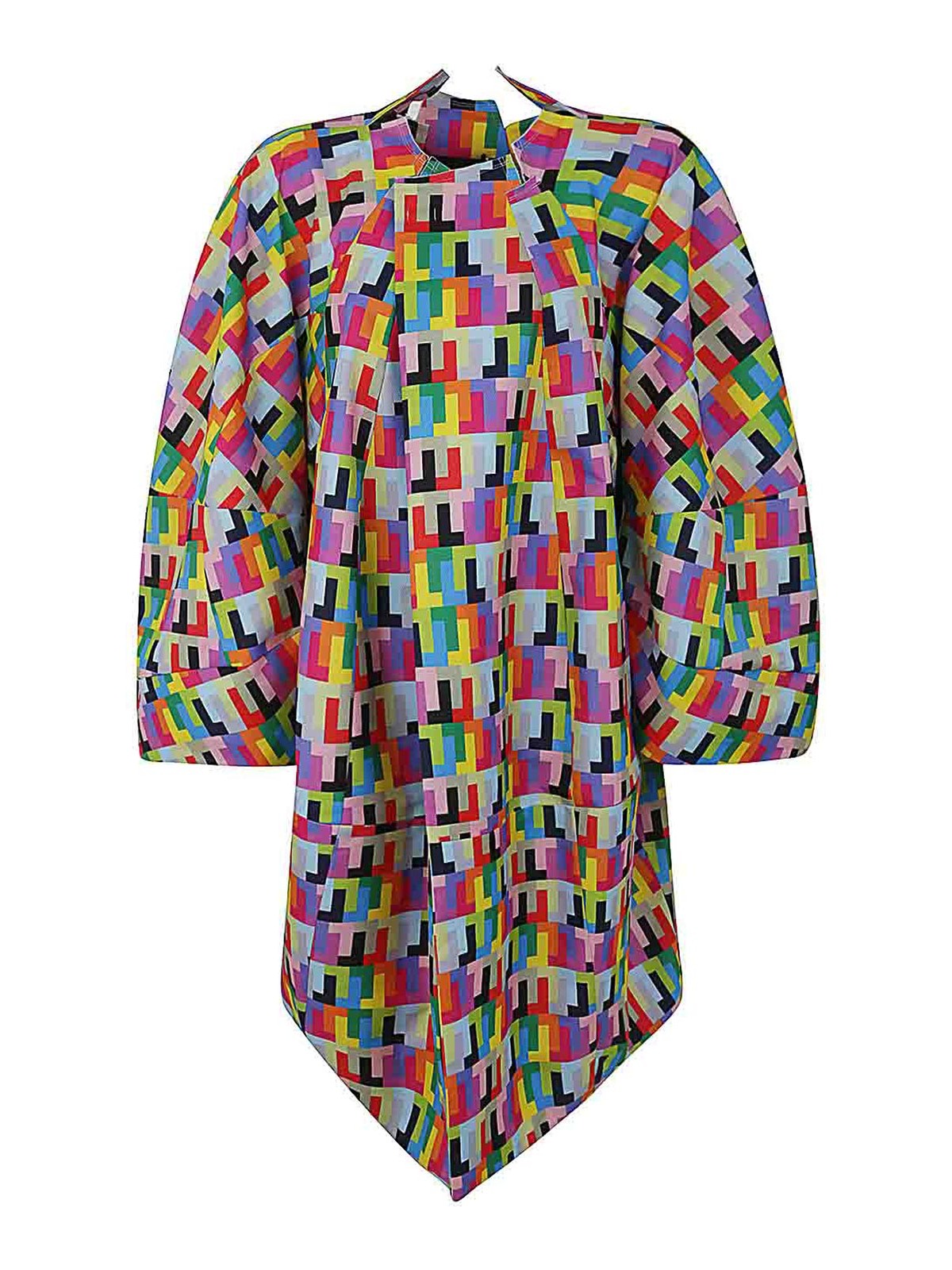 COMME DES GARÇONS ABRIGO CORTO - MULTICOLOR