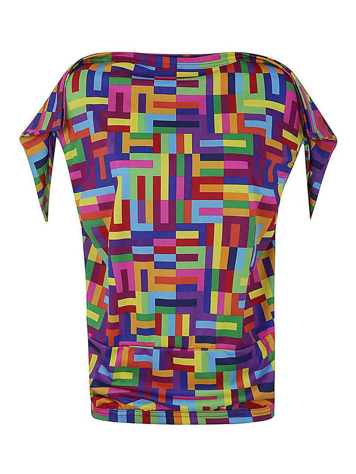 Shop Comme Des Garçons Printed T-shirt In Multicolour