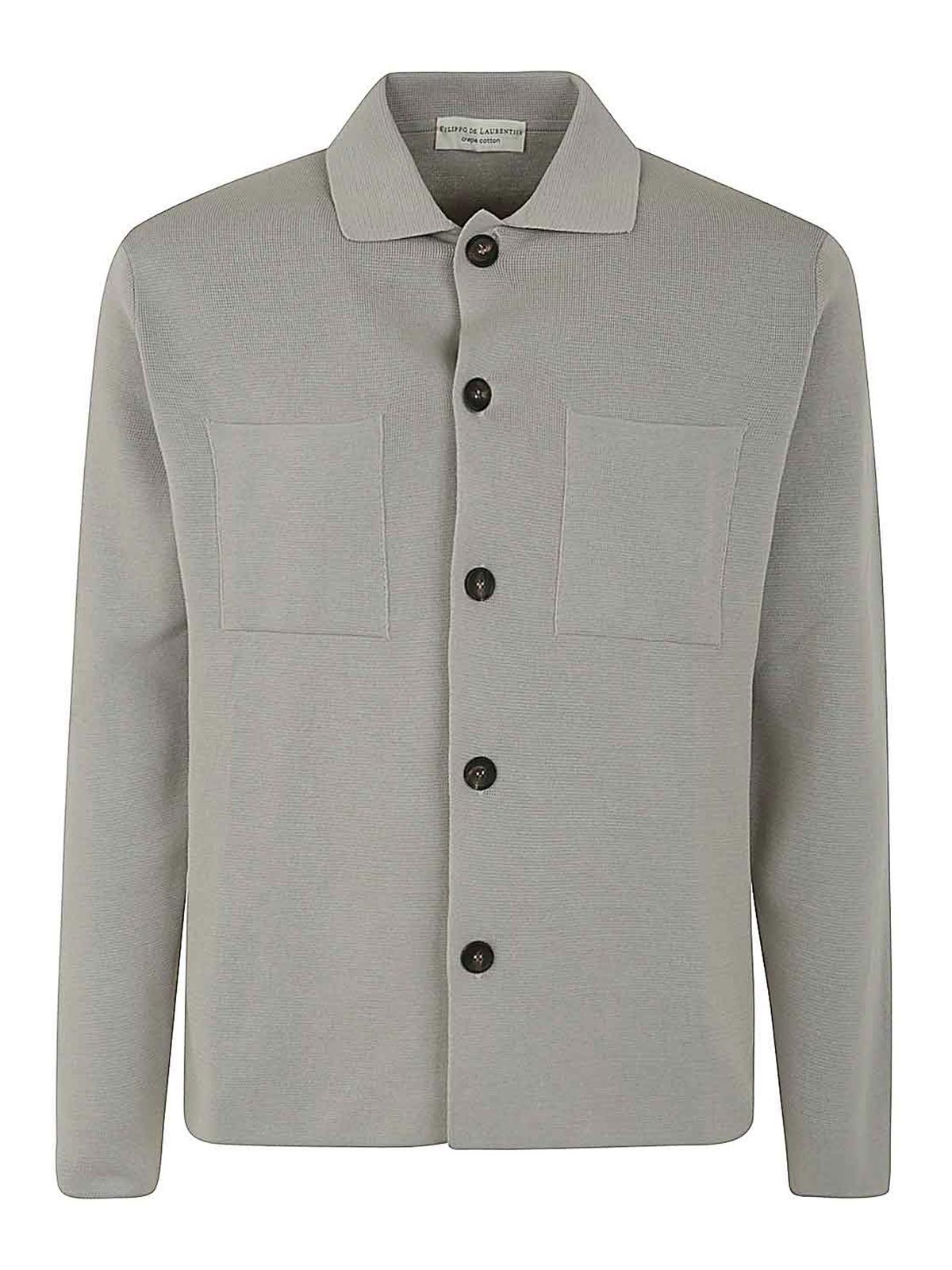Shop Filippo De Laurentiis Field Jacket In Grey