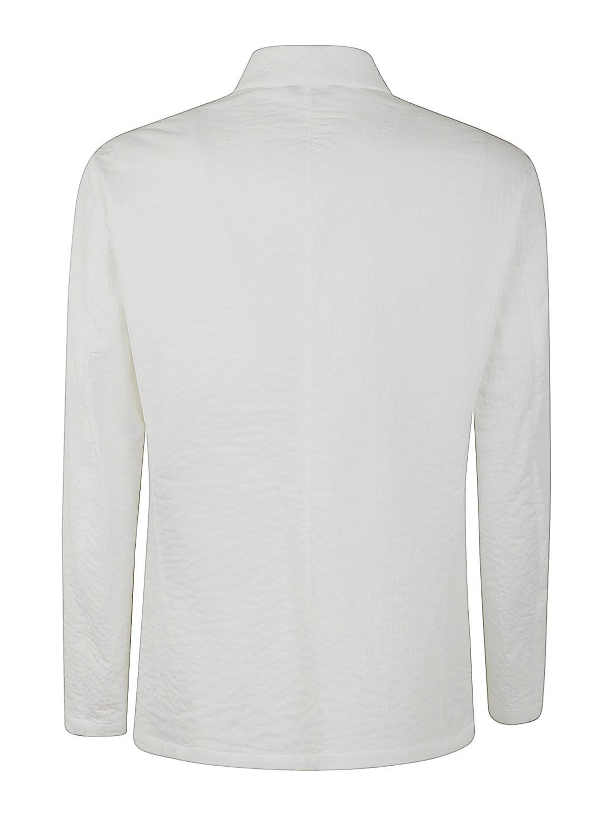 Shop Giorgio Armani Jacket In White