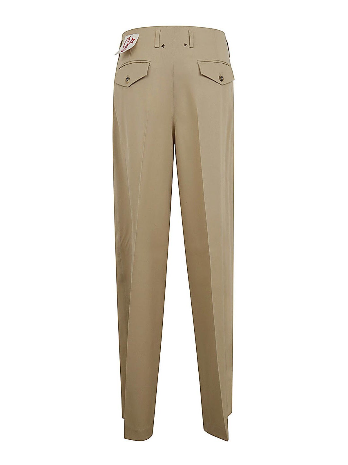 Shop Golden Goose Casual Trousers In Brown