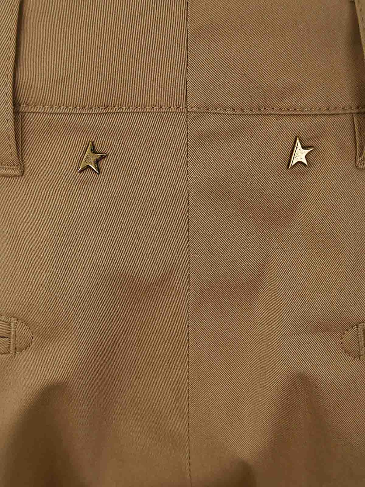 Shop Golden Goose Chino Pants In Brown