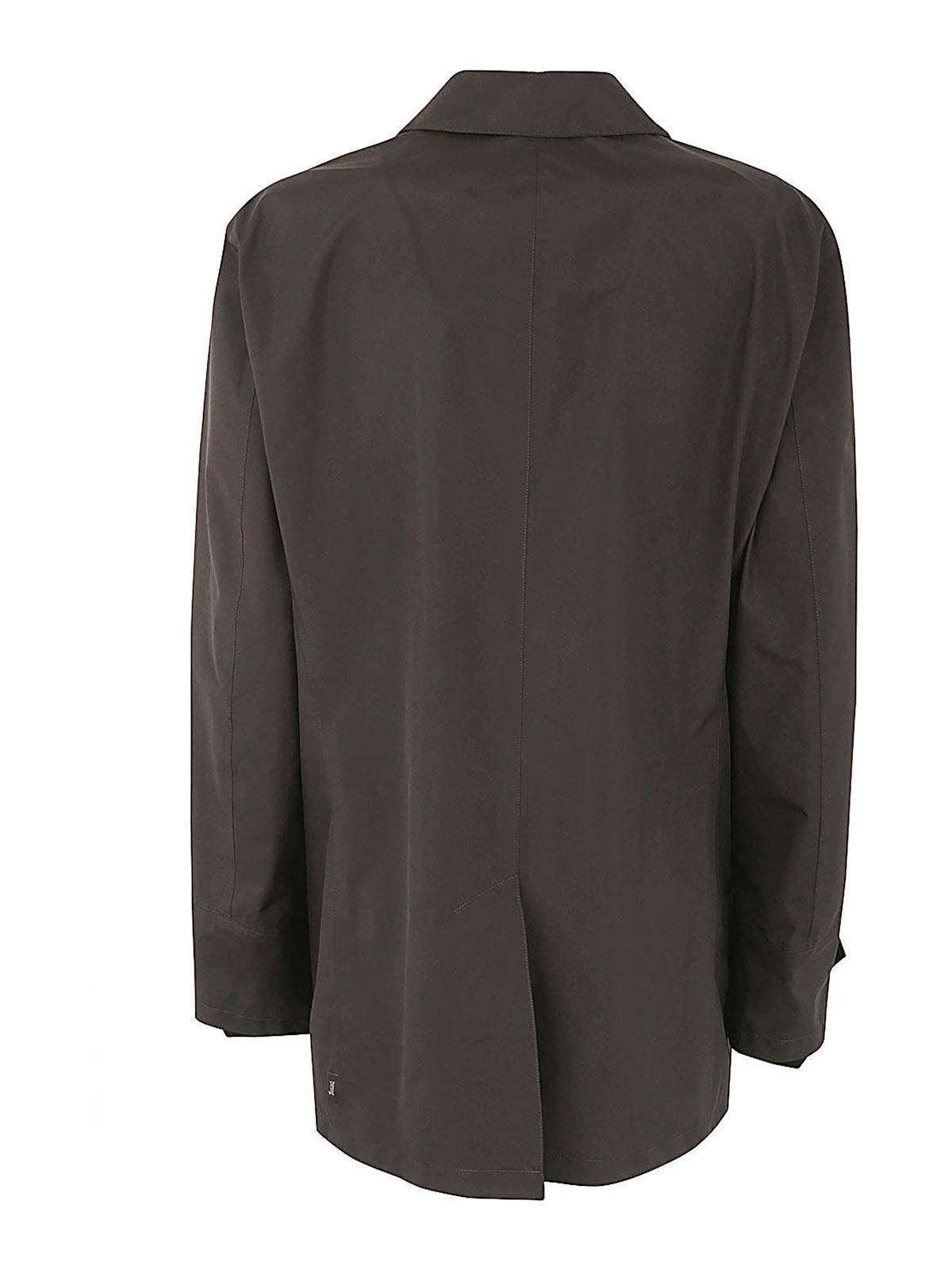 Shop Herno Goretex Waterproof Jacket In Grey