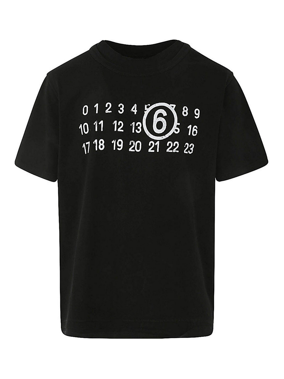 Tシャツ MM6 Maison Margiela - Tシャツ - 黒 - SH0GC0001STJ391961