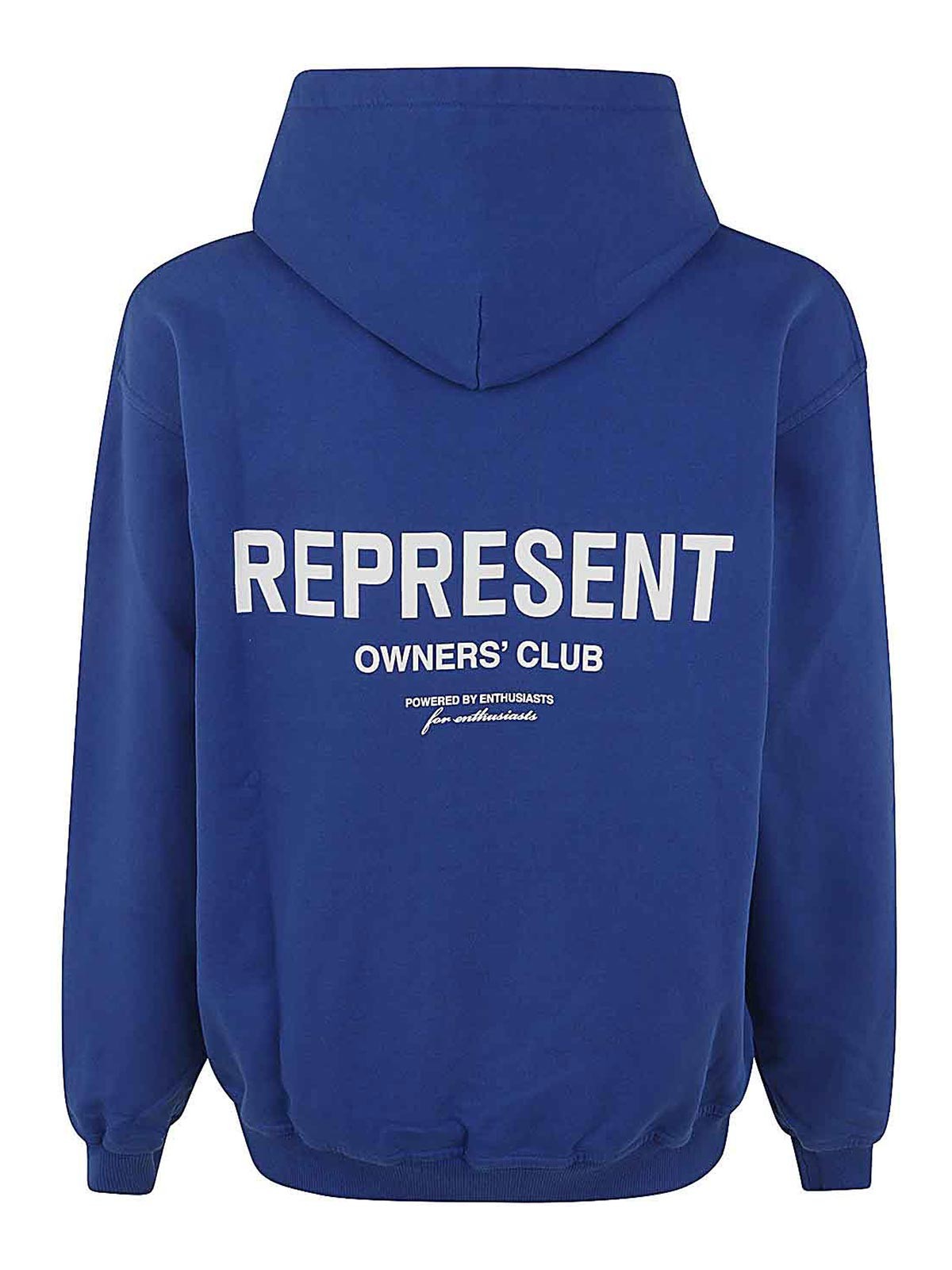 Shop Represent Hoodie In Blue