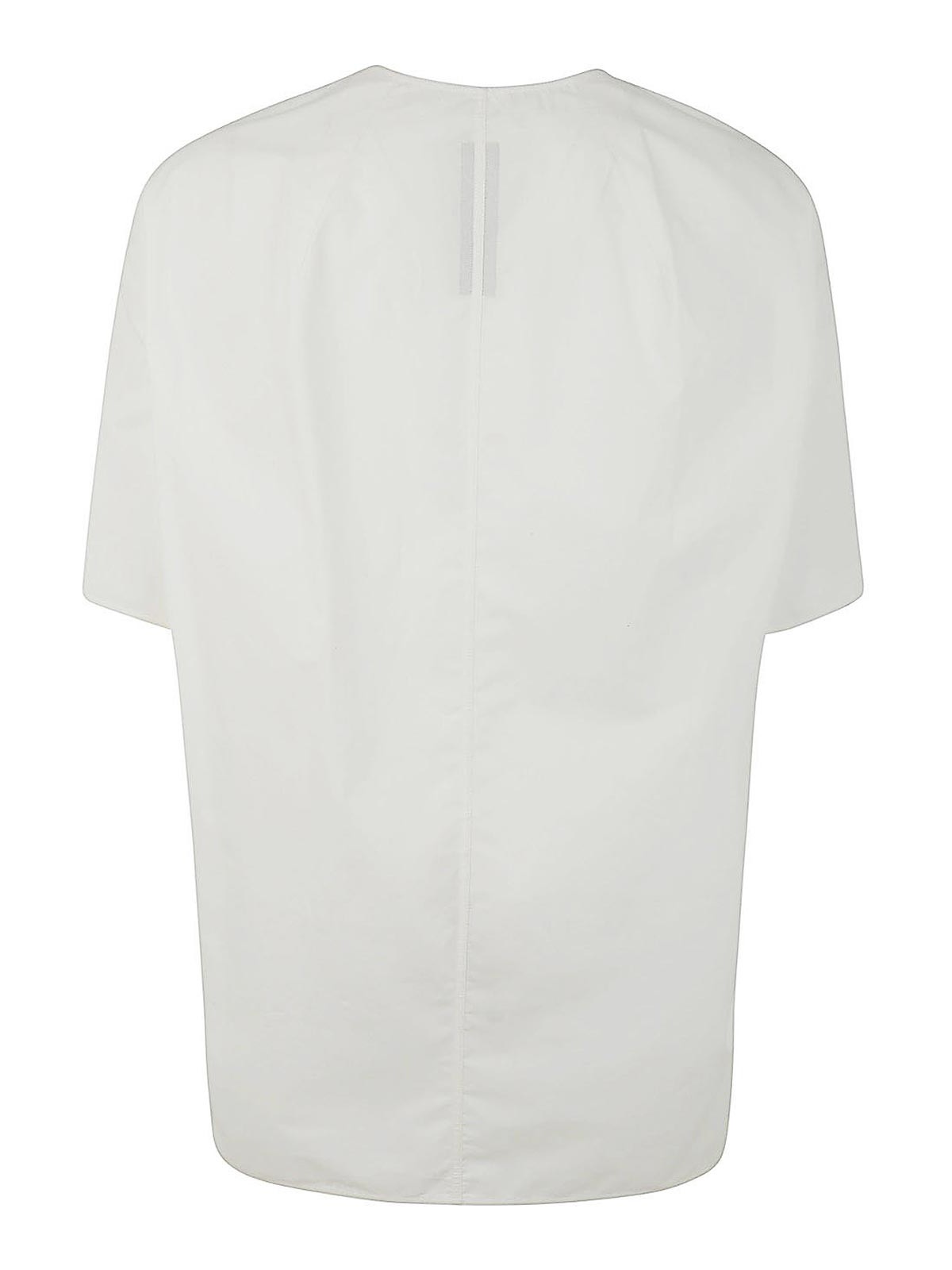Shop Rick Owens Camiseta - Blanco In White