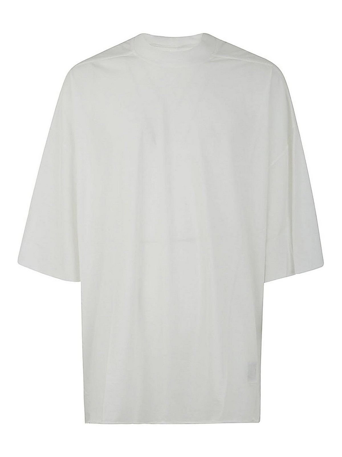 Shop Rick Owens Tommy T-shirt In White