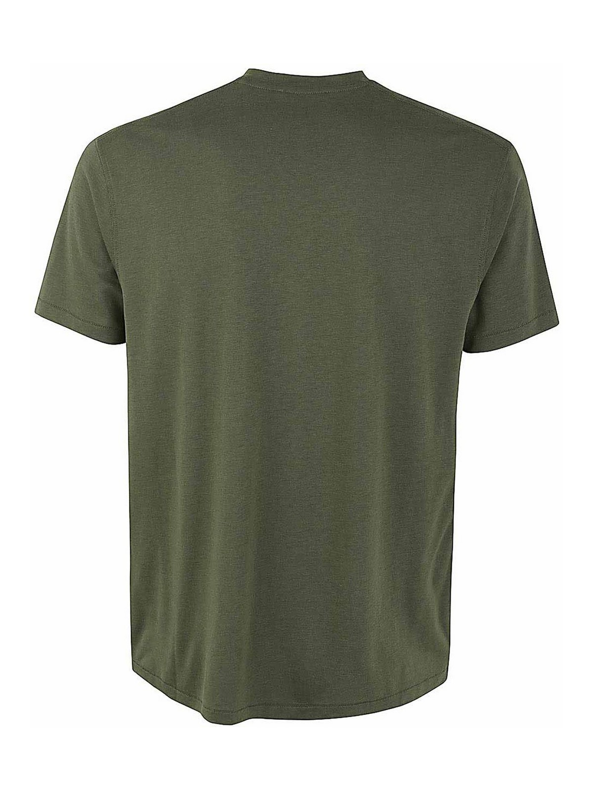 Shop Tom Ford Cut And Sewn Crew Neck T-shirt In Green