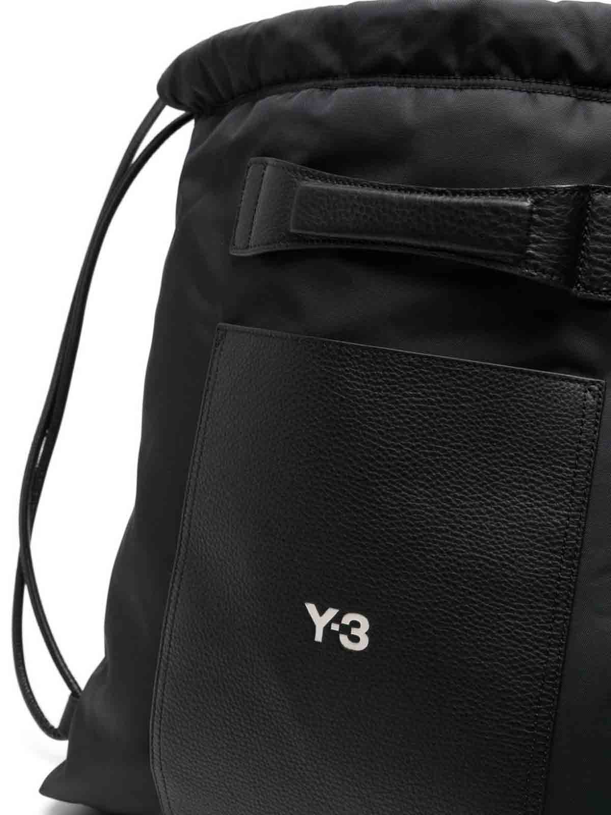 Shop Y-3 Lux Gym Bag In Black