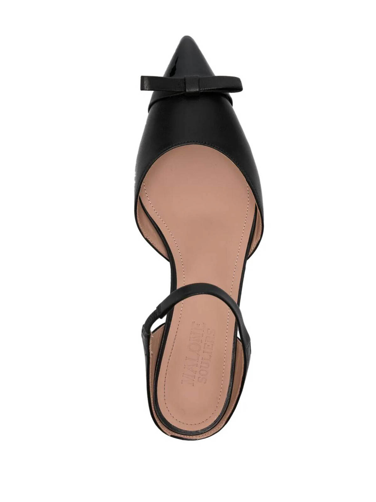 Shop Malone Souliers Bailarinas - Blythe 10 In Black