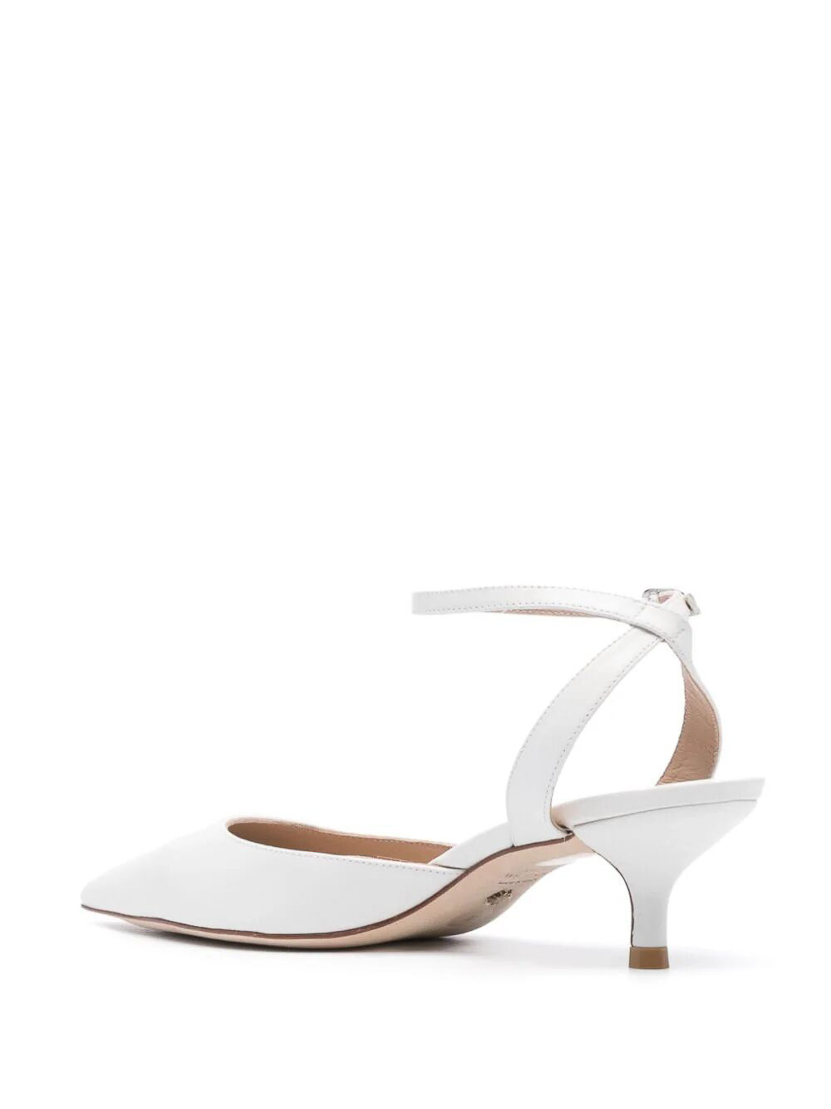 Shop Stuart Weitzman Barelythere 50 Pumps In White